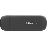 D-Link DWM-222 4G LTE USB-adapter (USB-aansluiting, 4G/LTE/3G, HSPA+, 150 Mbps download en 50 Mbps upload) zwart/antraciet