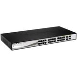 D-Link - DGS-1210-26 - Switch - Zwart - D-Link Green 3.0, IEEE 802.3az, IPv6-ondersteuning