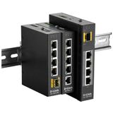 D-Link DIS-100G-5W 5-poorts Unmanaged Layer2 (5 Havens), Netwerkschakelaar, Zwart