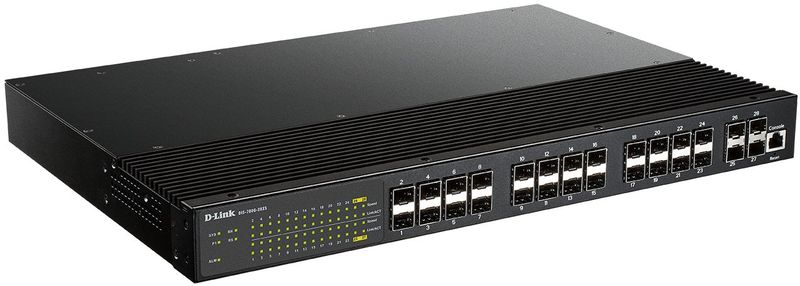 D-Link DIS-700G-28XS Managed L2+ 1U Zwart