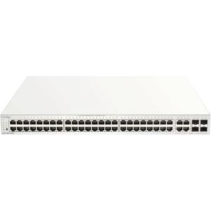 D-Link DBS-2000-52MP Managed L2 Gigabit Ethernet (10/100/1000) Power over Ethernet (PoE) Grijs