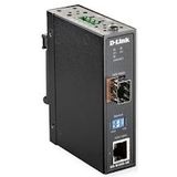D-Link DIS-M100G-SW SFP Converter Gigabit Ethernet Industrieel - zwart DIS-M100G-SW