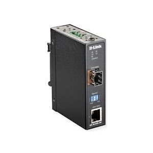 D-Link DIS-M100G-SW SFP Converter Gigabit Ethernet Industrieel - zwart DIS-M100G-SW