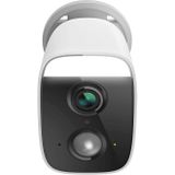 D-Link DCS-8627LH mydlink Full HD Wi-Fi Spotlight-camera voor buiten met 400 Lumen Spotlight, Kleurennachtzicht, AI-gebaseerde bewegings-/geluidsdetectie, 90 dB sirene, SD / Cloud recording