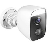 D-Link DCS-8627LH mydlink Full HD Wi-Fi Spotlight-camera voor buiten met 400 Lumen Spotlight, Kleurennachtzicht, AI-gebaseerde bewegings-/geluidsdetectie, 90 dB sirene, SD / Cloud recording