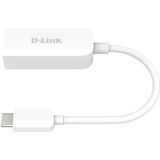 D-link - Usb C/Ethernet Adapter - Zwart - Materiaal: Kunststof