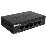 D-Link DGS-105GL - Netwerkswitch - Unmanaged - 5 Poorten