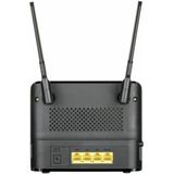 D-Link DWR-953V2 LTE Cat4 Wi-Fi AC1200 Router, Snelle 4G Download tot 150 Mbps, AC1200 Wi-Fi, 4 x Gigabit Poort, Gigabit Internet Poort, Externe Antennes, Simlock vrij