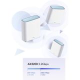 D-Link EAGLE PRO AI M32-2 - Mesh WiFi - WiFi 6 - 2-Pack