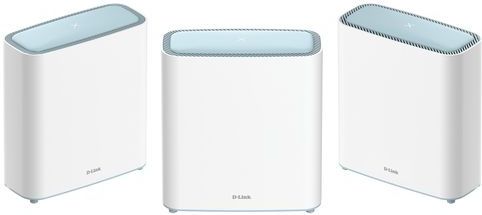 D-Link - Eagle Pro Ai - AX3200 Wifi-repeater - 3 Eenheden - Zwart