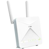 D-Link G415/E draadloze router Gigabit Ethernet Dual-band (2.4 GHz / 5 GHz) Blauw, Wit