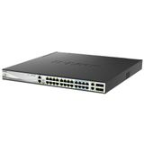 D-link Dms-3130-30ps Switch - Zwart - Managed L3 - Power Over Ethernet