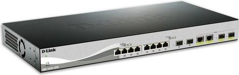 D-Link - DXS-1210-08T - Netwerkschakelaar - Zwart - Beheerd - 10-Gigabit