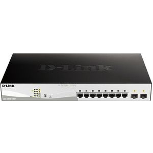 D-Link DGS-1210-10MP/E Netwerkswitch - Managed - SFP - 10 Poorten