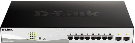 D-Link DGS-1210-10MP/E Netwerkswitch - Managed - SFP - 10 Poorten
