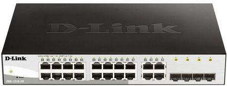 D-Link - DGS-1210-20 - Netwerkswitch - Smart Managed - 20 Poorten