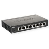 D-Link Switch DGS-1100-08PV2/E - Zwart - 8 Poorten - VLAN