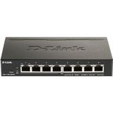 D-Link Switch DGS-1100-08PV2/E - Zwart - 8 Poorten - VLAN