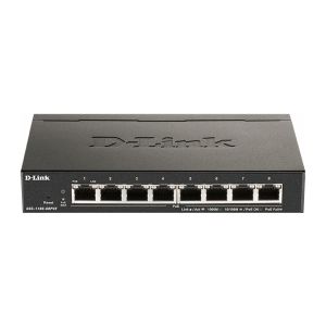 D-Link Switch DGS-1100-08PV2/E - Zwart - 8 Poorten - VLAN