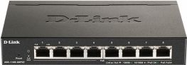 D-Link Switch DGS-1100-08PV2/E - Zwart - 8 Poorten - VLAN
