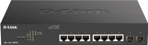 D-Link DGS-1100-10MPV2 Managed L2 Gigabit Ethernet (10/100/1000) Power over Ethernet (PoE) 1U Zwart