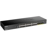 D-link Dgs-1250-28x Switch - 24 Poorten 10/100/1000base-T - 4 Poorten 10G Sfp+