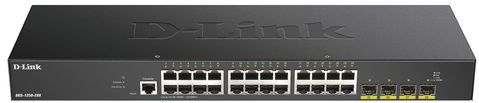 D-link Dgs-1250-28x Switch - 24 Poorten 10/100/1000base-T - 4 Poorten 10G Sfp+
