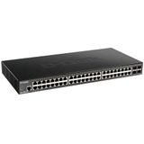 D-link - Dgs-1250-52x - Switch - Zwart - Metaal