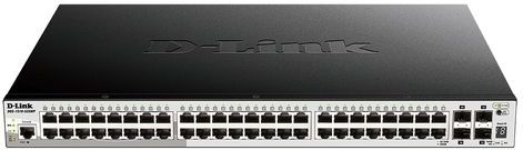 D-Link DGS-1510-20/E netwerk-switch Managed L2/L3 Gigabit Ethernet (10/100/1000) 1U Grijs