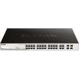 D-Link DGS-1210-24P/E - Gigabit Ethernet Switch - 24 Poorten - Zwart