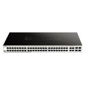 D-Link DGS-1210-48 netwerk-switch Managed L2 Gigabit Ethernet (10/100/1000) 1U Zwart