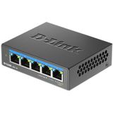 D-Link DMS-105 Unmanaged L2 2.5G Ethernet (100/1000/2500) Zwart