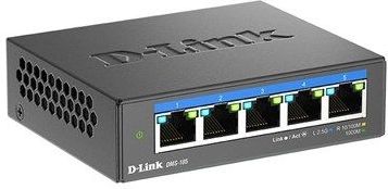 D-Link D-Link DMS-105 5-Port Multi-Gigabit Unmanaged Switch