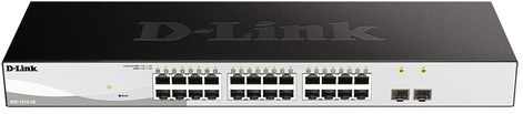 D-Link DGS-1210-26/E - Netwerkswitch - 26 Poorten - Managed