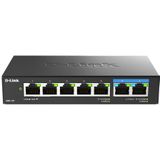 D-Link DMS-107/E Ethernet Switch 5 + 2 poorten