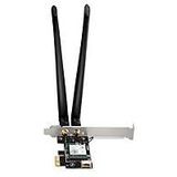 D-Link DWA-X582 AX3000 Wi-Fi 6 PCIe Adapter mit Bluetooth 5.0 (MU-MIMO, Dual Band, abnehmbare High-Gain Antenne, WPA3, mit Low Profile Halterung, Kompatibel mit Windows)