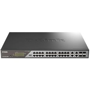 D-Link DSS-200G-28MPP netwerk-switch Managed L2 Gigabit Ethernet (10/100/1000) Power over Ethernet (PoE) 1U Grijs