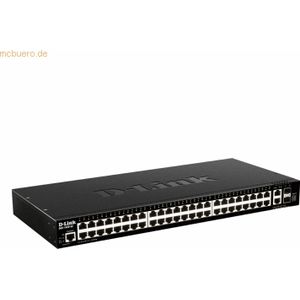 D-link - Dgs-1520-52 Switch - Zwart - Standaard Rackbreedte 19''