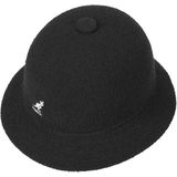 Kangol - Zwarte Bermuda Bucket Hat - Casual Stijl - Nylon