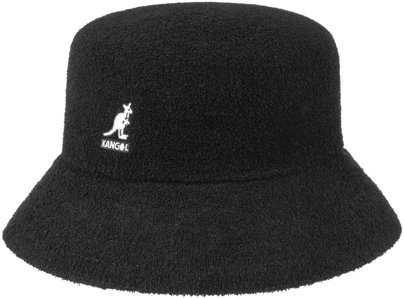 Kangol - Bermuda Bucket - Hoed - Zwart - 100% Katoen