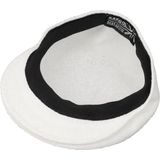 Kangol - Bermuda 504 - Accessoire - Wit - Getextureerd Bermudamateriaal