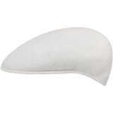 Kangol - Bermuda 504 - Accessoire - Wit - Getextureerd Bermudamateriaal