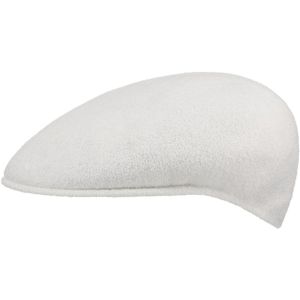 Kangol - Bermuda 504 - Accessoire - Wit - Getextureerd Bermudamateriaal