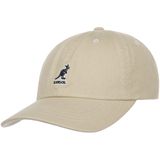 Kangol Washed pet met logoborduring