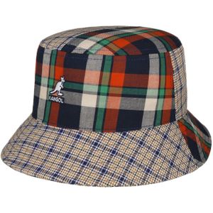 Plaid Mashup Bucket Vissershoed by Kangol Stoffen hoeden