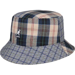 Plaid Mashup Bucket Vissershoed by Kangol Stoffen hoeden