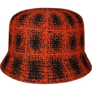 Grunge Plaid Bin Vissershoed by Kangol Stoffen hoeden