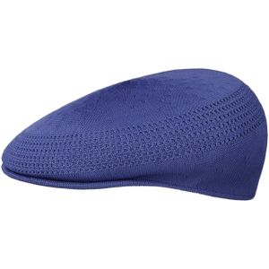 Kangol, Accessoires, Heren, Blauw, L, Polyester, Ventair Starry Blue Flat Cap