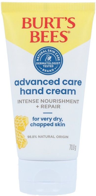Burt's Bees Advanced Care Handcrème voor de gevoelige en droge huid met aloë vera en sheaboter, 70 ml