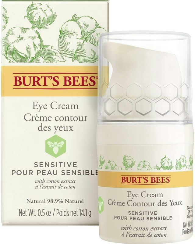 Burt´s Bees Oogcrème Sensitive Unisex 14,1 Gram Wit
